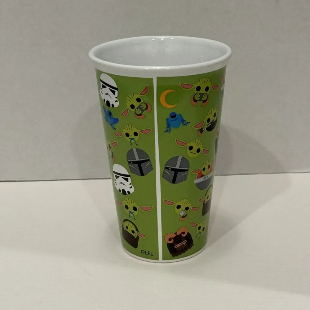 Star Wars Baby Yoda Mandalorian Ceramic Travel Limited Edition Coffee Tumbler